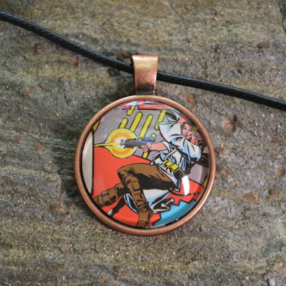 HANDMADE Star Wars Classic Comics Necklace